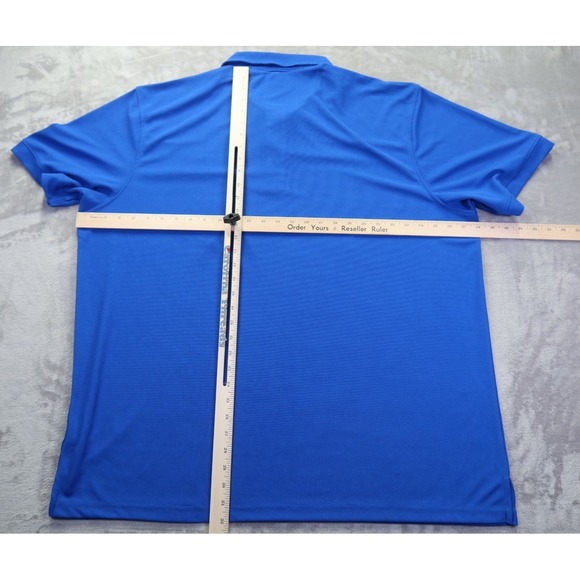 Hendrick Automotive Group Blue Polo Shirt Men's Size 2XL Golf NWT HydroVent oobe - Picture 5 of 7